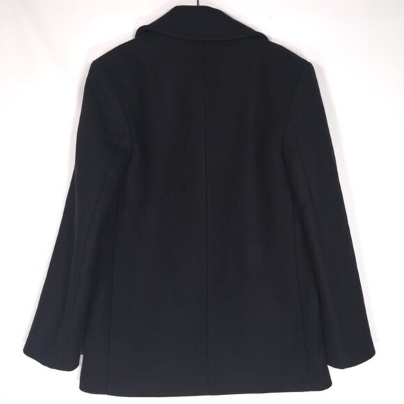 NWOT ZARA PREMIUM Women’s MANTECO WOOL Blend Coat Oversized 2199/744/800 MEDIUM - Picture 4 of 13